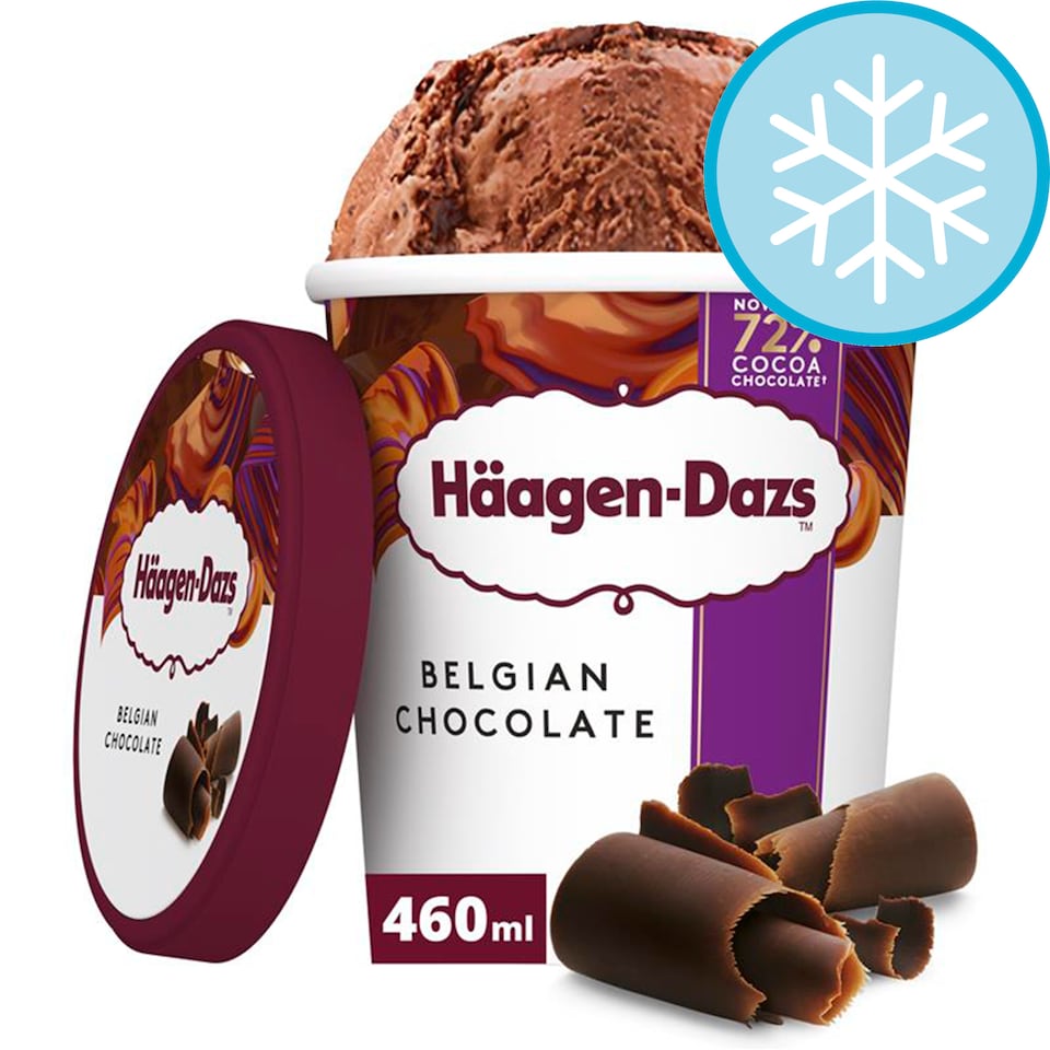 image 1 of Haagen-Dazs Belgian Chocolate Ice Cream 460Ml