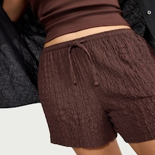 F&F Textured Shorts in Brown