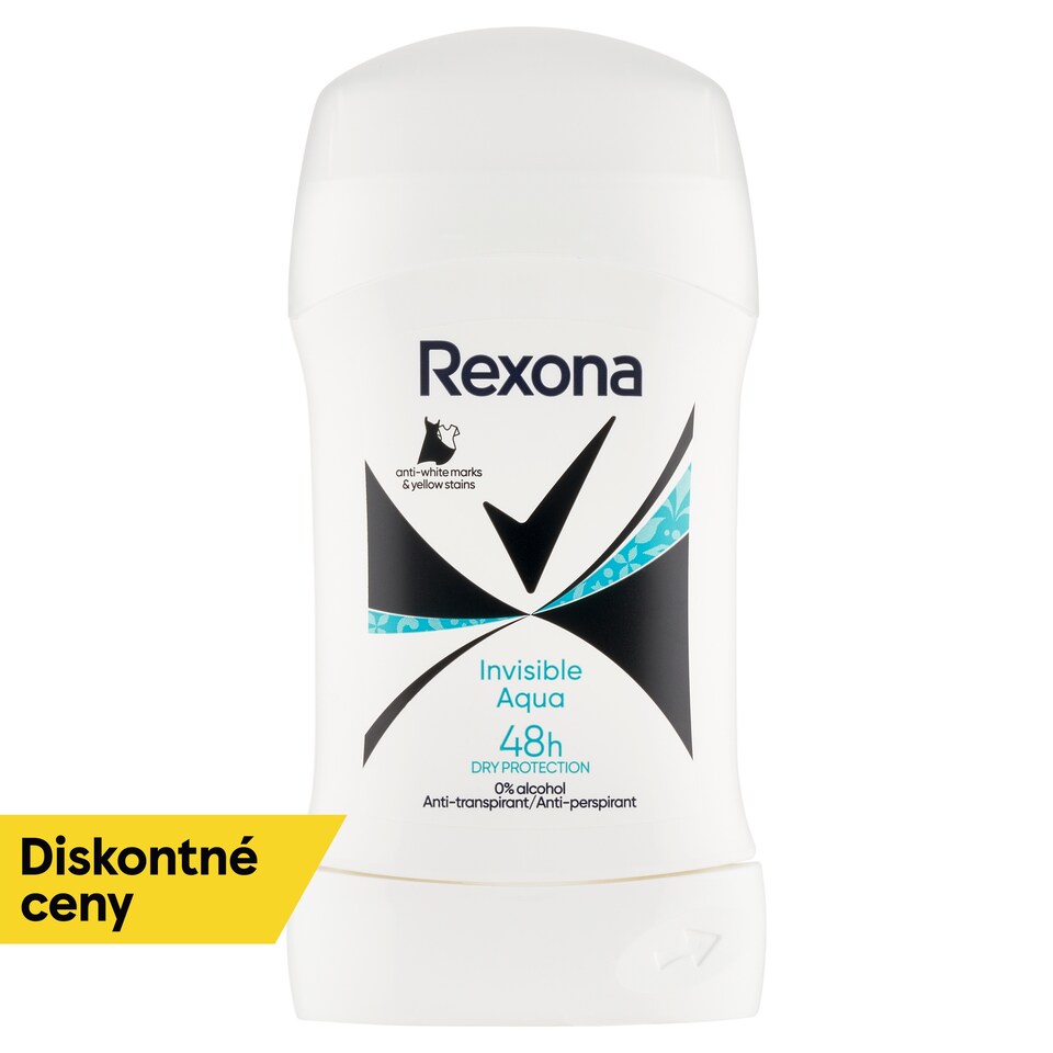 image 1 of Rexona Invisible Aqua Antiperspirant Stick 50 ml