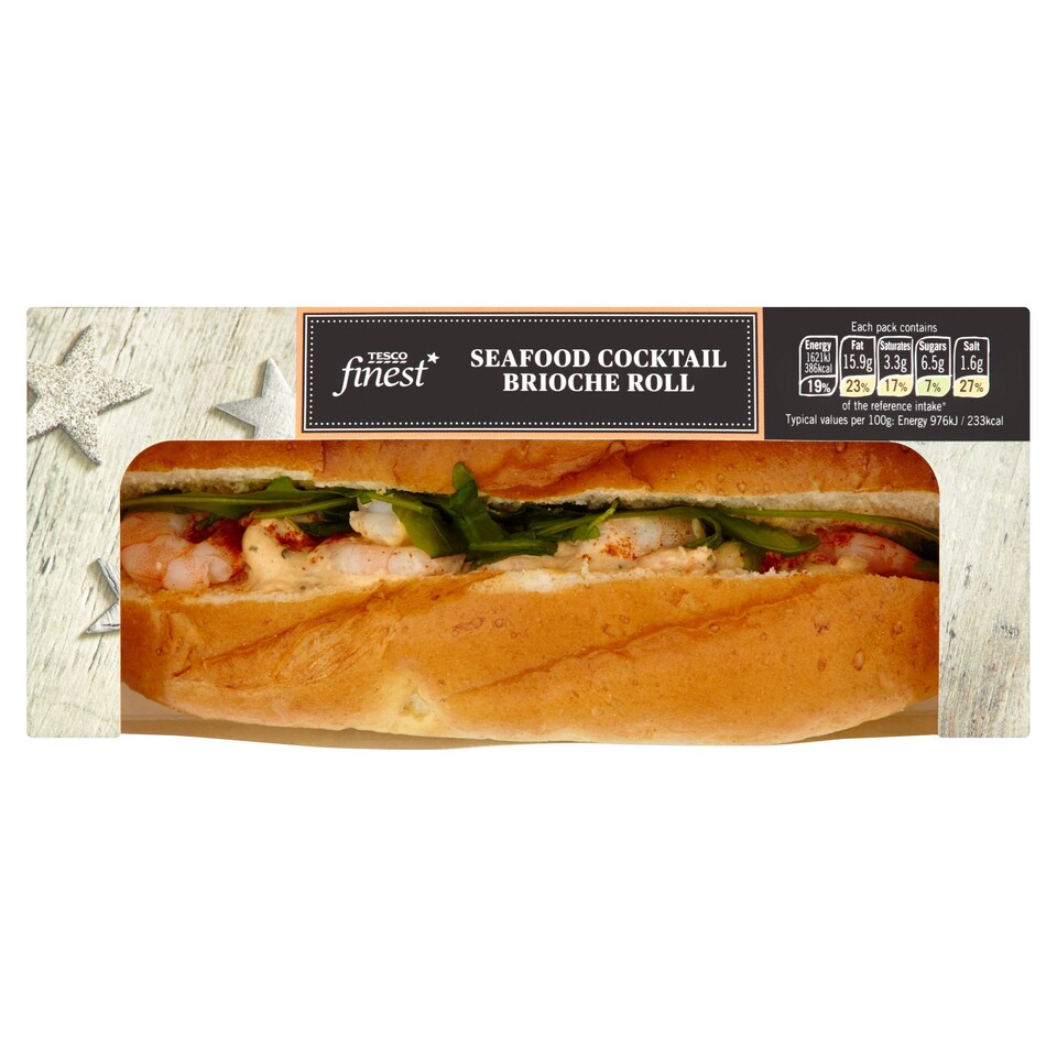 Tesco Finest Crab & Prawn Cocktail Roll