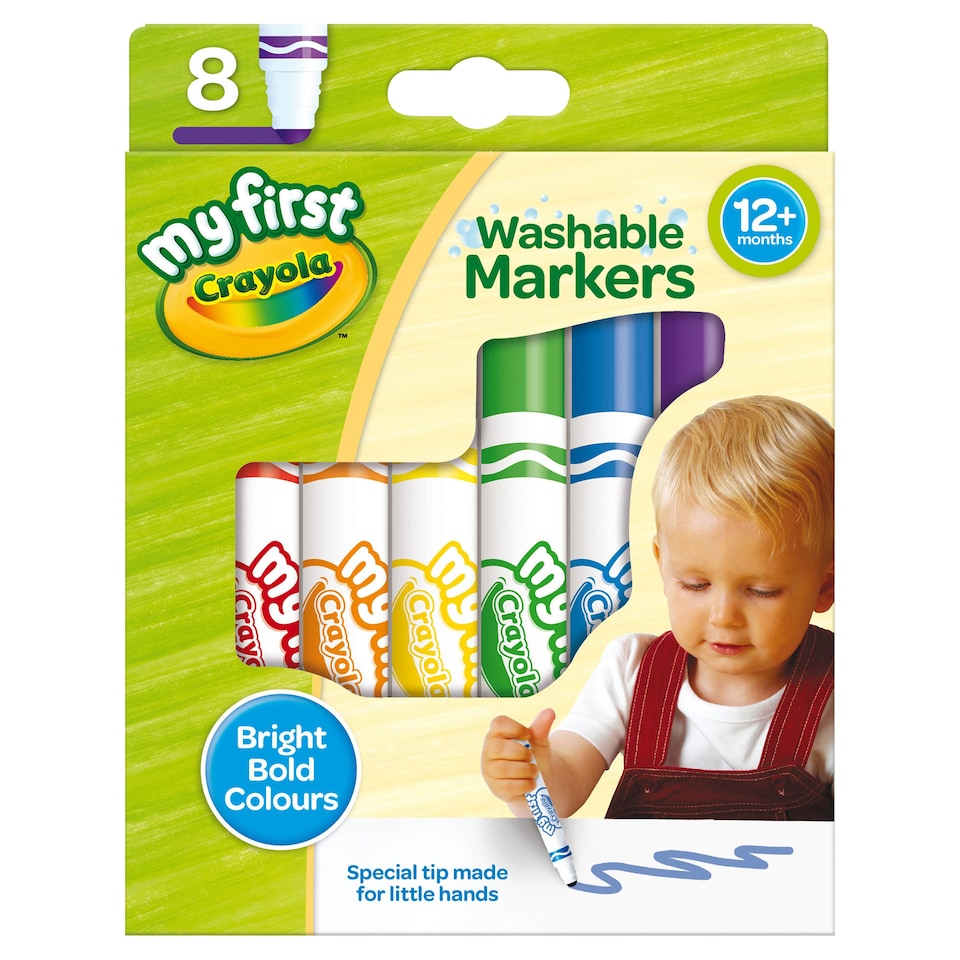 Crayola Beginnings 8 First Markers