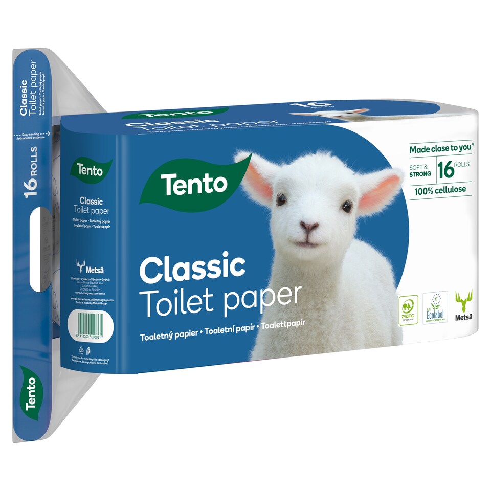 obrázok 1 z Tento Classic toaletný papier 3 vrstvy 16 kotúčov