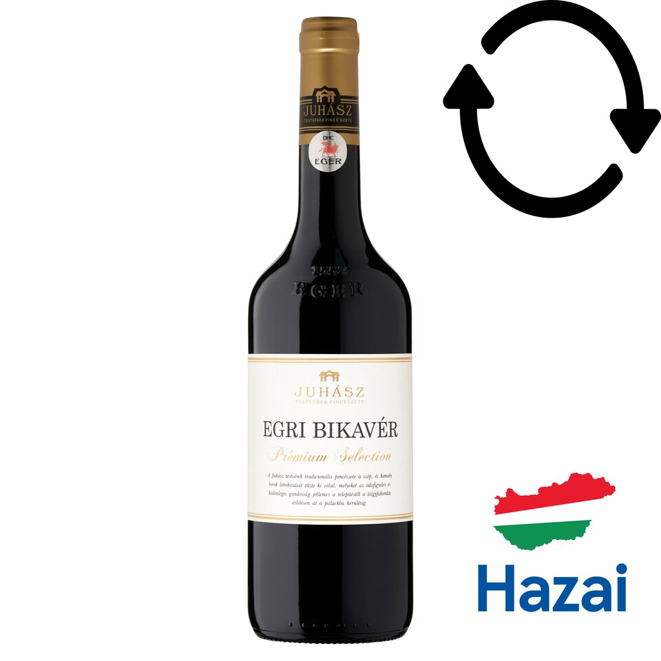 image 1 of Juhász Prémium Selection Egri Bikavér Dry Red Wine 14% 0,75 l