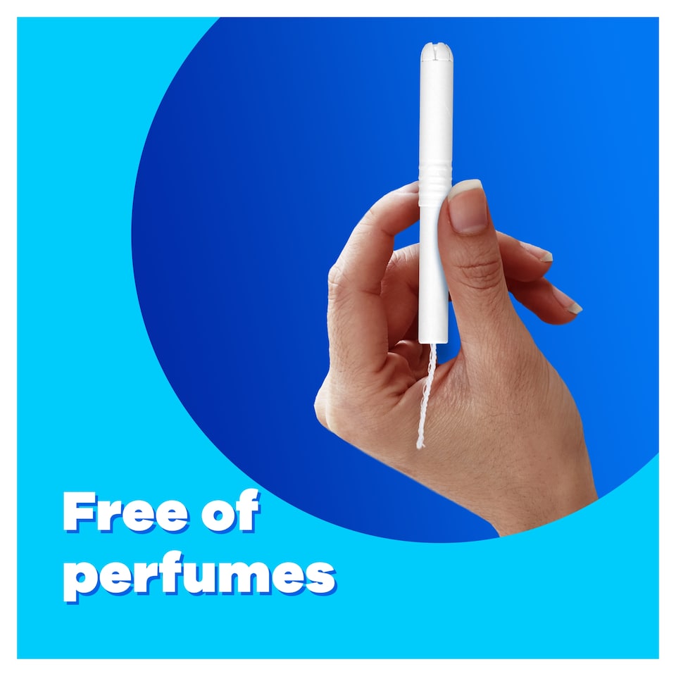 image 1 of Tampax Super Tampons With Applicator 20 Pack