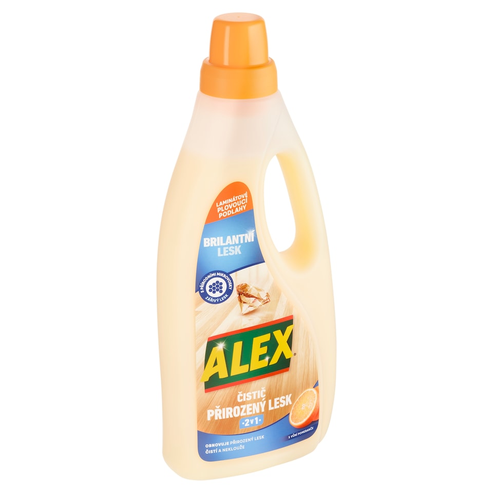 Alex Přirozený lesk 2 v 1 na laminát 750ml