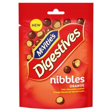 Mcvities Digestive Nibbles Orange 120G