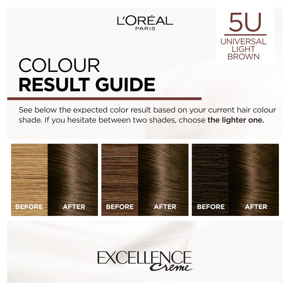 image 1 of L'Oreal Paris Excellence Universal Nudes 5U Light Brown Permanent Hair Dye