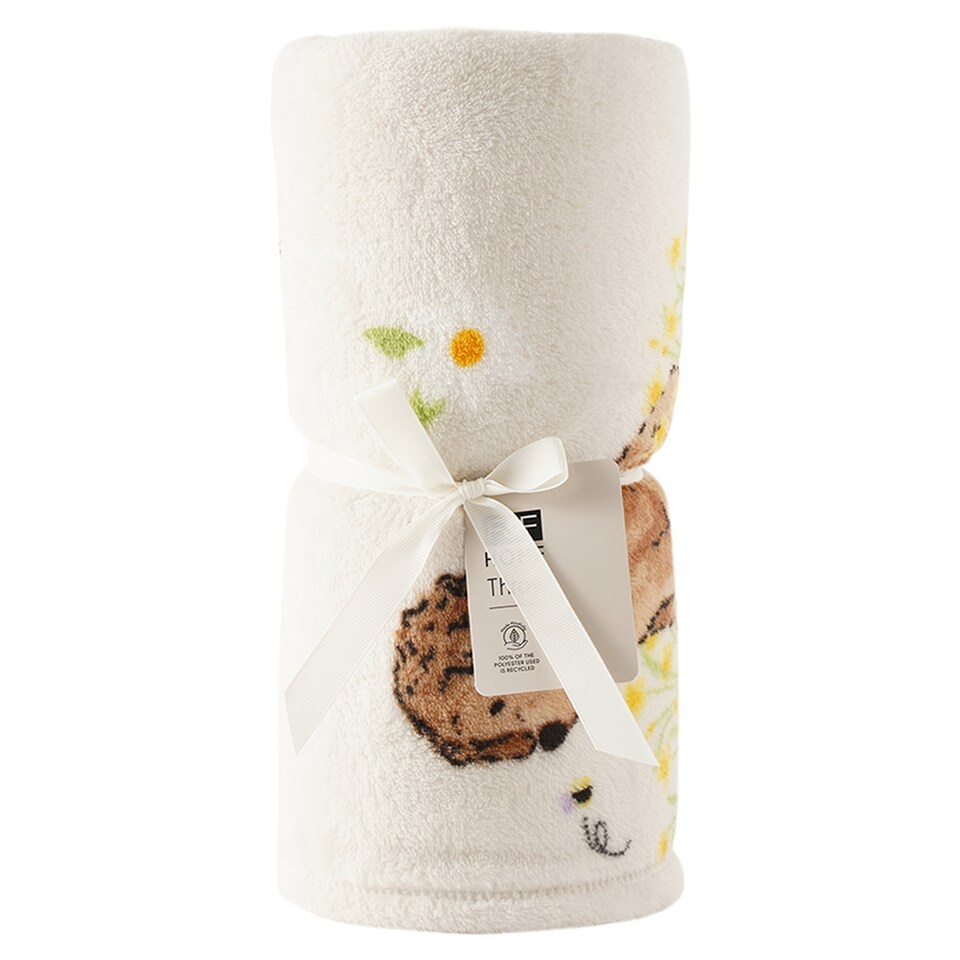 F&F Home Spring Curtis Printed prikrývka 120 x 150 cm