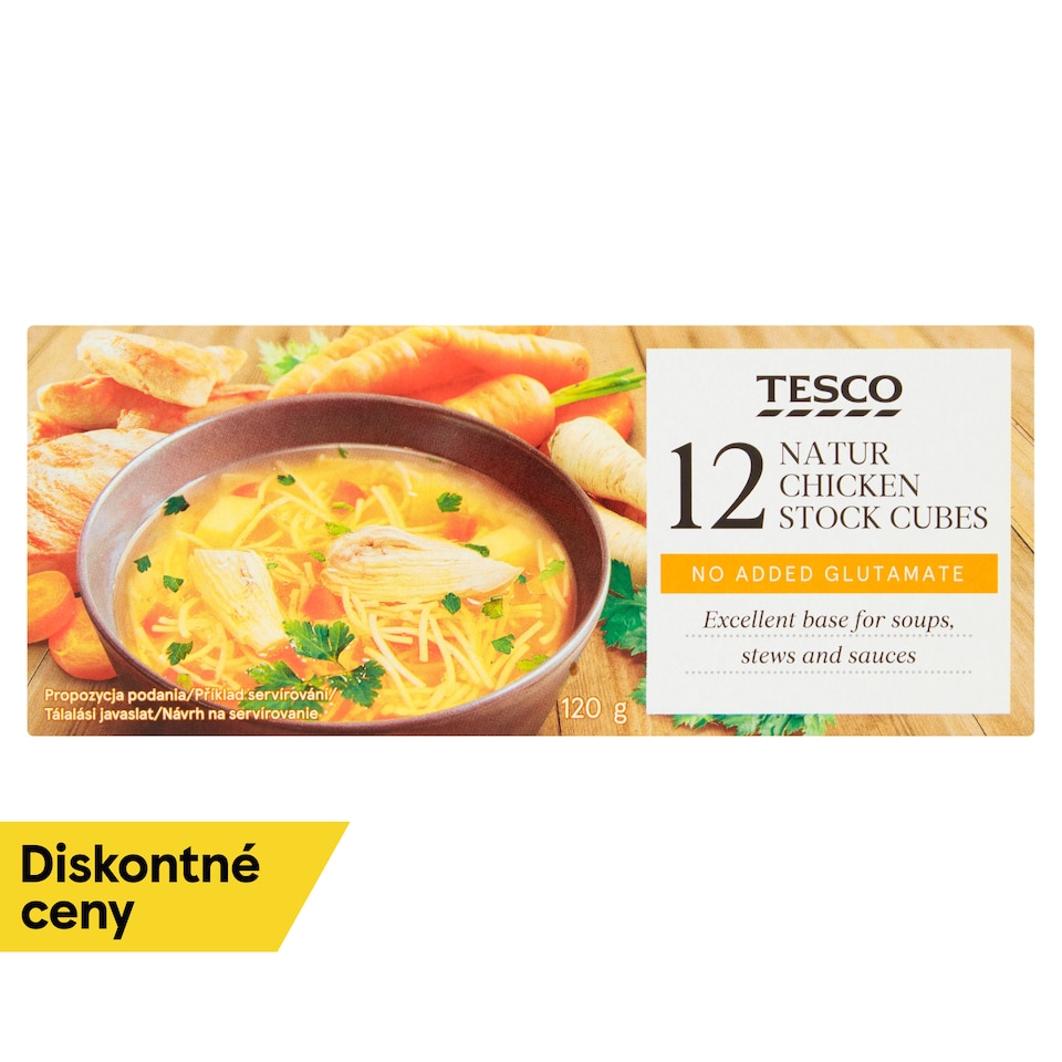 Tesco Kurací bujón kocky 12 x 10 g