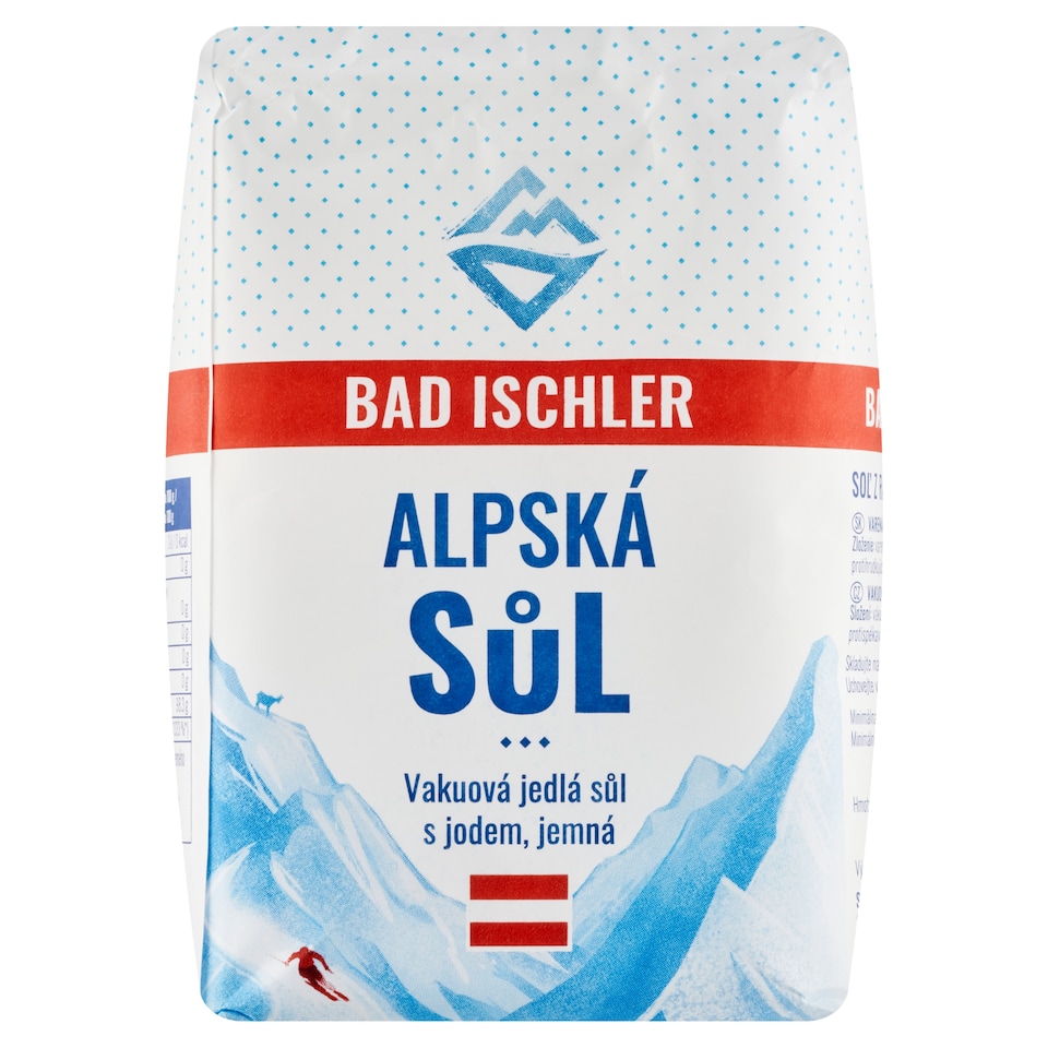 image 1 of Bad Ischler Vacuum Salt with Iodine 1kg