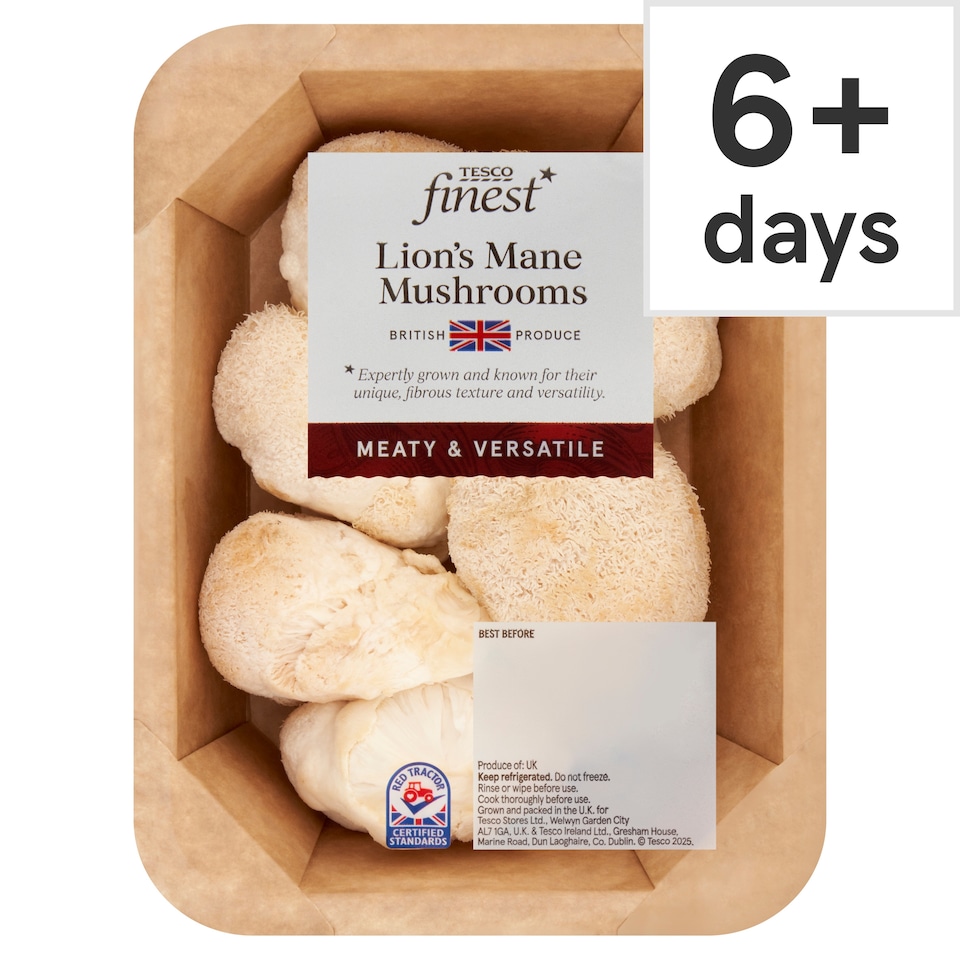 image 1 of Tesco Finest Lions Mane Mushrooms 150g