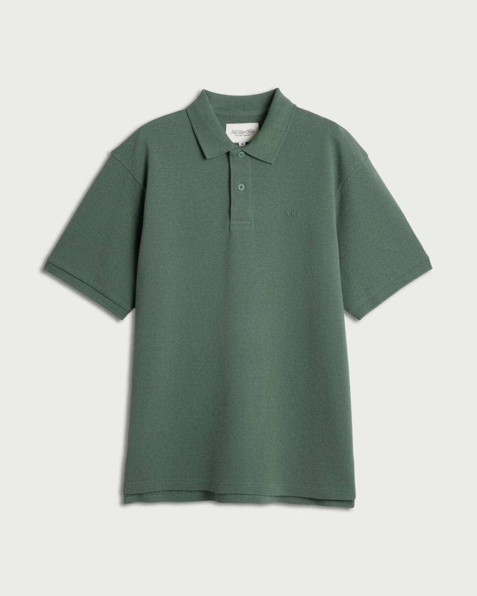 image 1 of RDA Pure Cotton Polo Shirt in Khaki