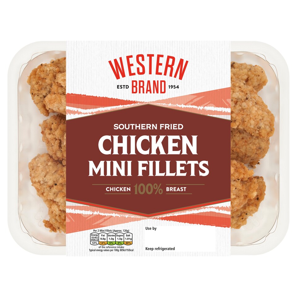 Western Brand Southern Fried Chicken Mini Fillets 400g