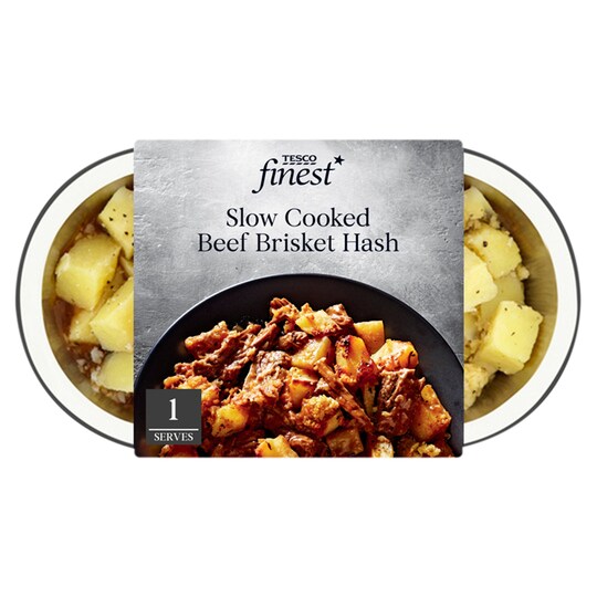 Tesco Finest Slow Cooked Beef Brisket Hash 400G Tesco Groceries