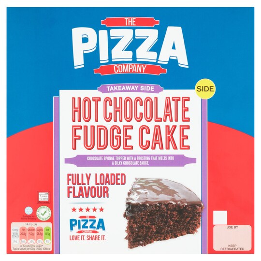 The Pizza Company Hot Chocolate Fudge Cake 375G