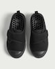 image 2 of F&F School Strap Fastening Plimsolls in Black