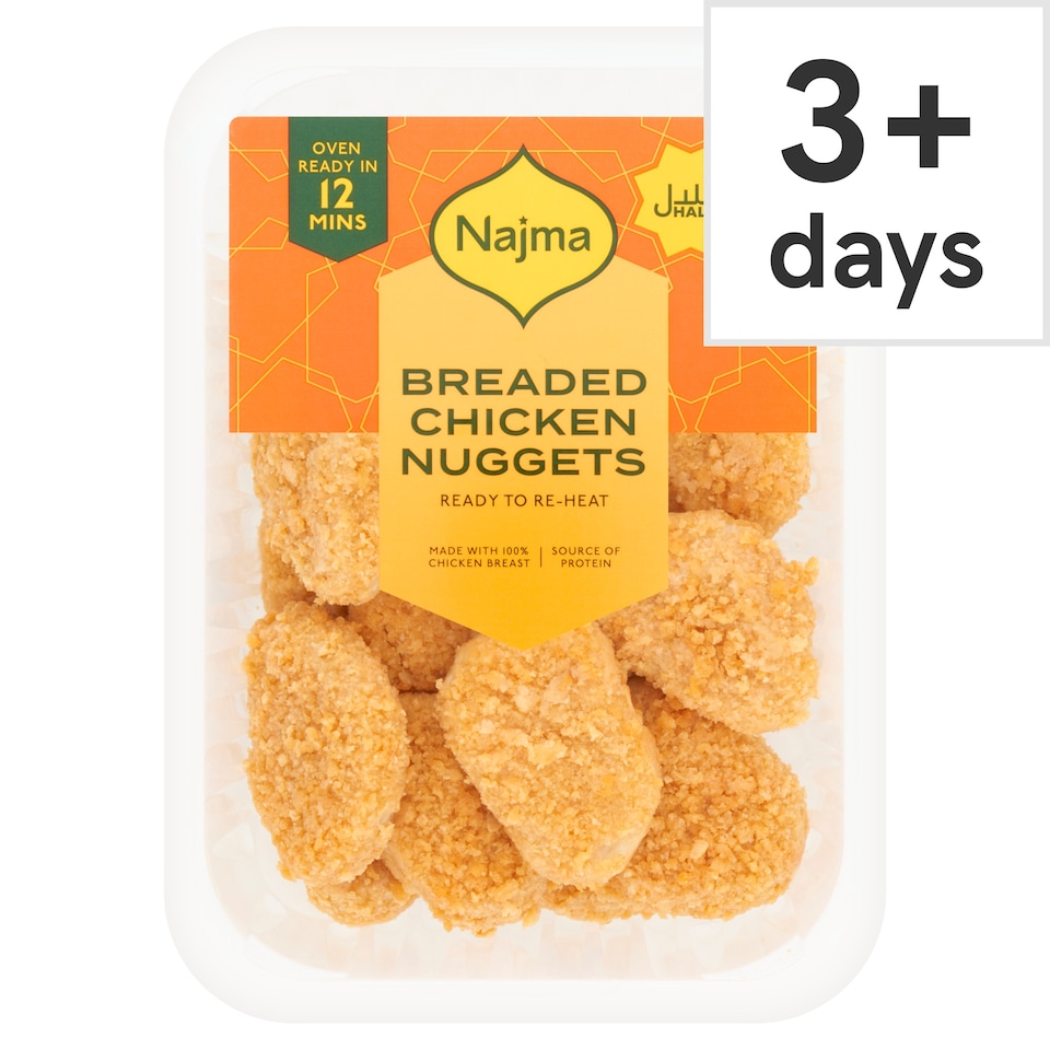 Najma Halal Breaded Chicken Nuggets 300G