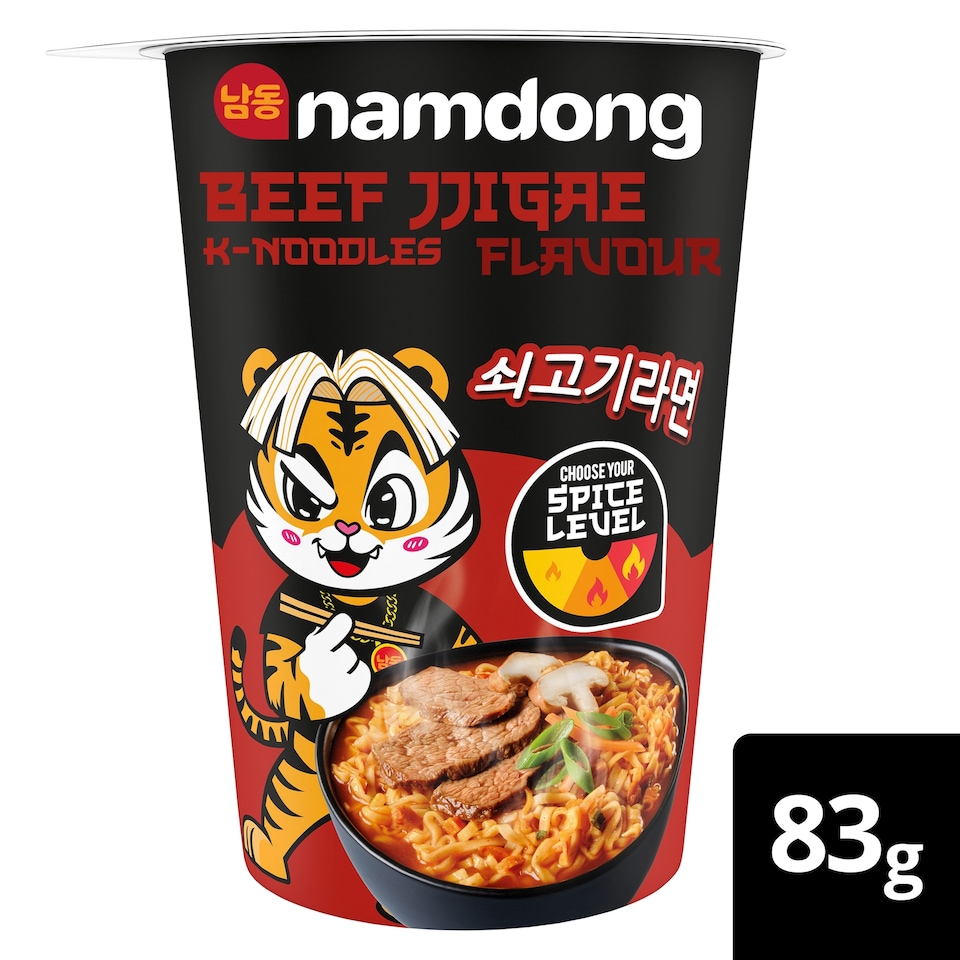 image 1 of Namdong Beef Jjigae Instant Noodle Pot 83g