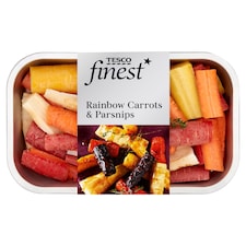 Tesco Rainbow Carrots & Parsnips 600G