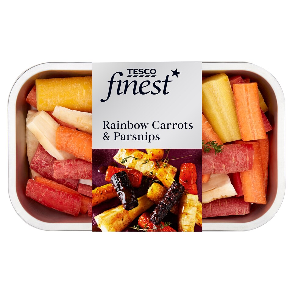 Tesco Rainbow Carrots & Parsnips 600G
