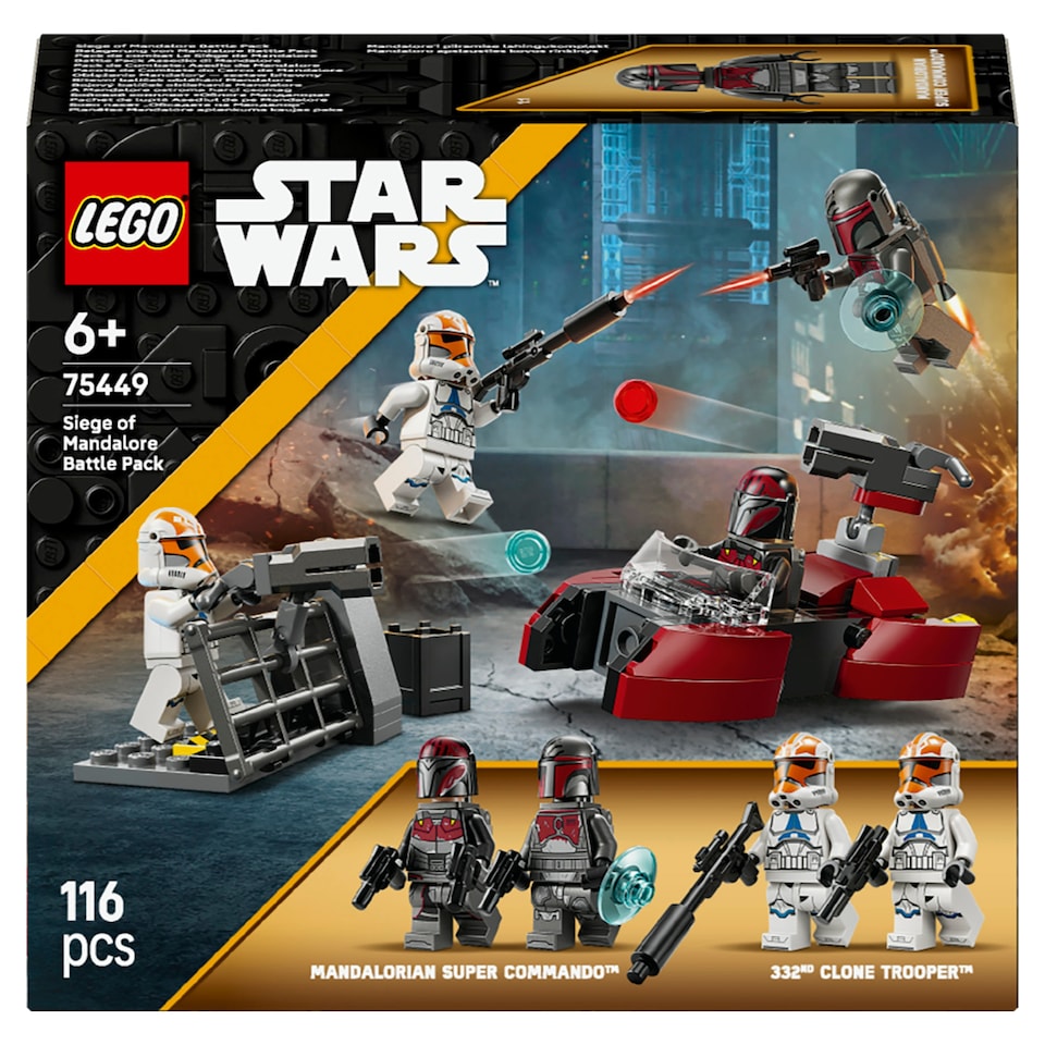 Obrázek 1 pro produkt LEGO Star Wars 75449 Bitevní balíček obléhání Mandalore