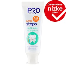 Pro Formula Little Steps Mild Mint zubná pasta od 3 do 5 rokov 75 ml