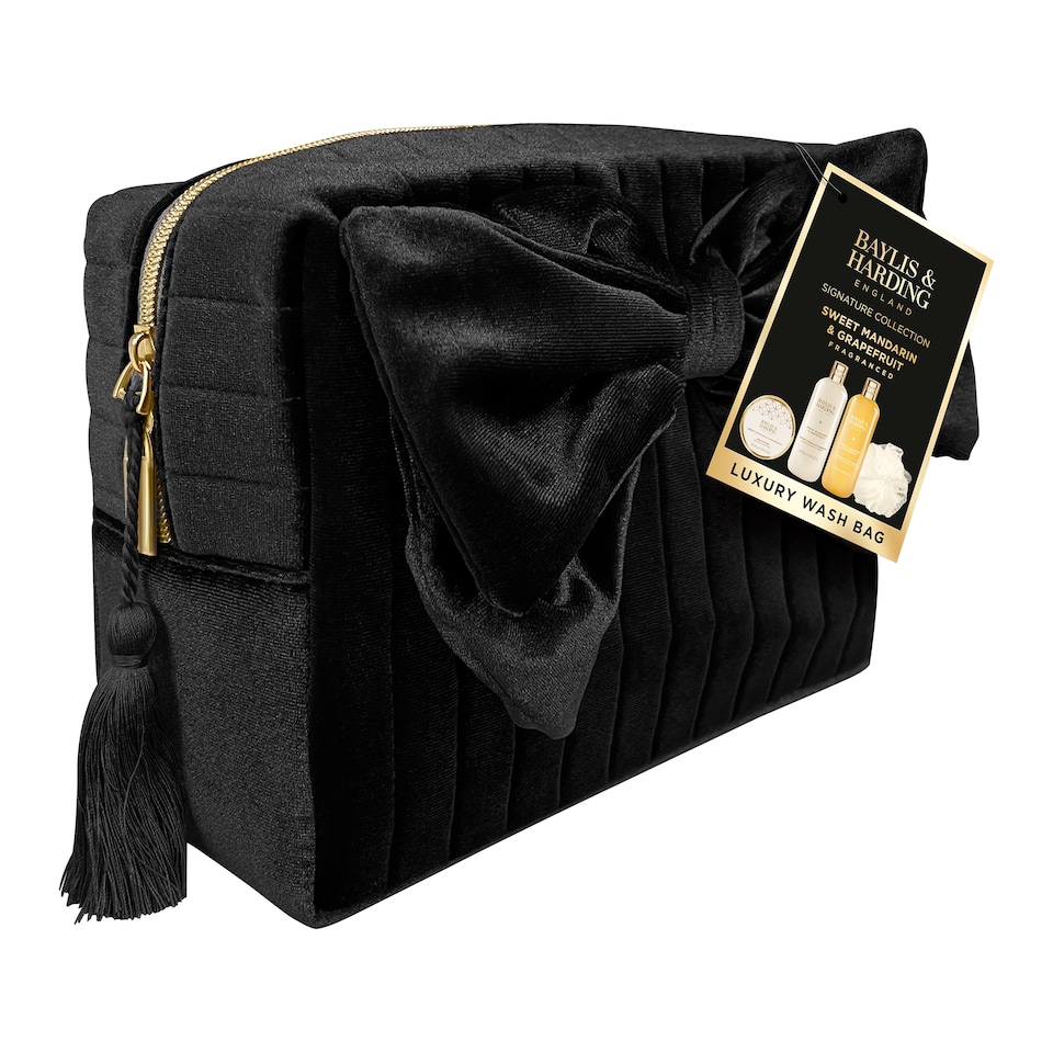 image 1 of Baylis & Harding Sweet Mandarin & Grapefruit Luxury Wash Bag Gift Set