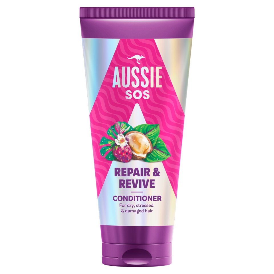 image 1 of Aussie SOS Repair & Revive Conditioner 200ml for Dry, Stressed and Damaged Hair