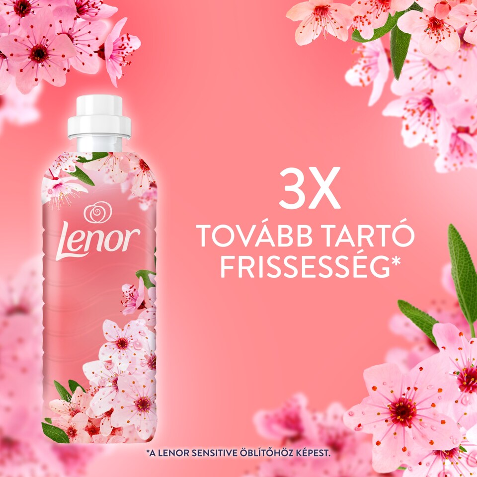 Lenor Textilöblítő 59 Mosáshoz, Cherry Blossom & Sage 1. kép
