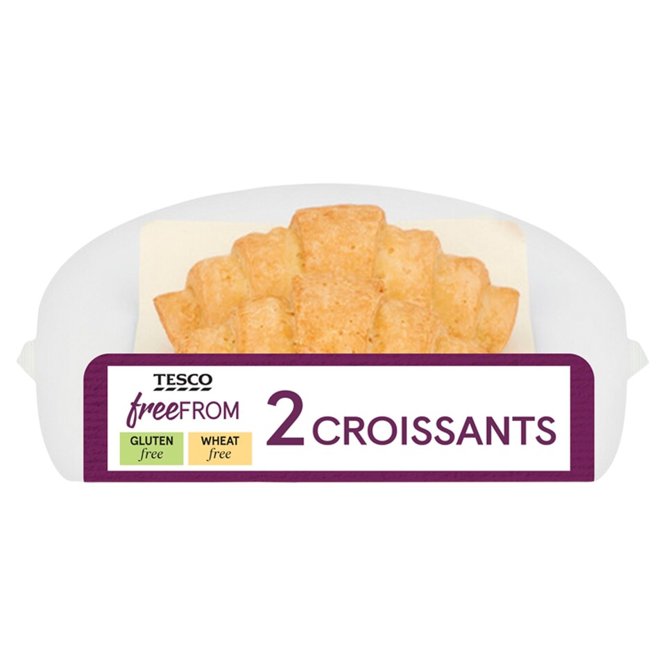 Tesco Free From 2 Croissants
