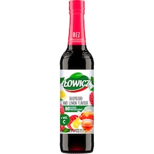 Lowicz Raspberry & Lemon Syrup 400Ml