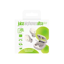 juice True Wireless Ultra Clear Airphones Cream