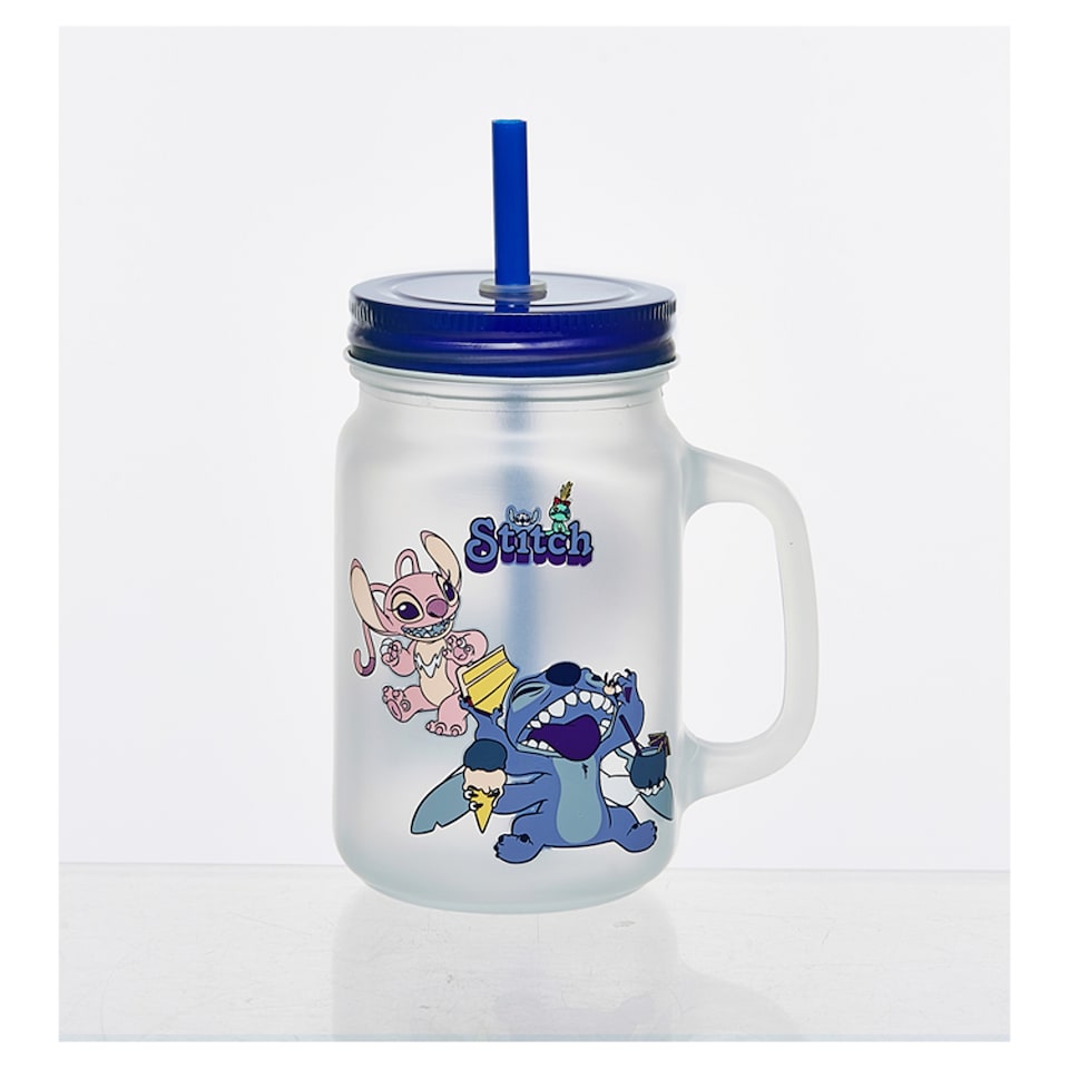 Tesco Disney Stitch Drinking Jar