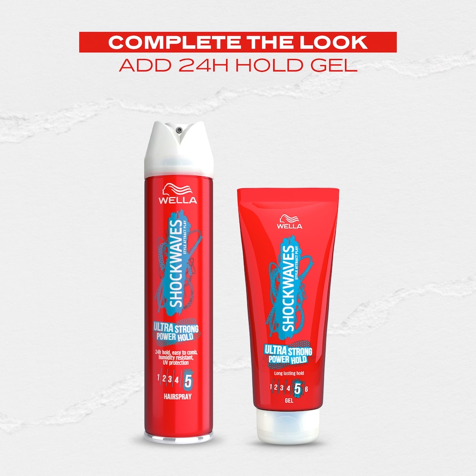 image 1 of Shockwaves Power Hold Spray Ultra Strong 250M