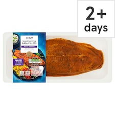 Tesco Tandoori Basa Fillets 250g