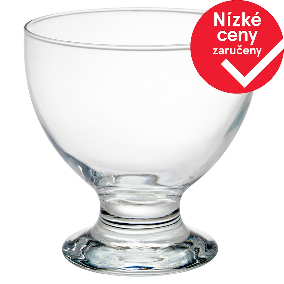 Tesco Skleněná miska na zmrzlinu