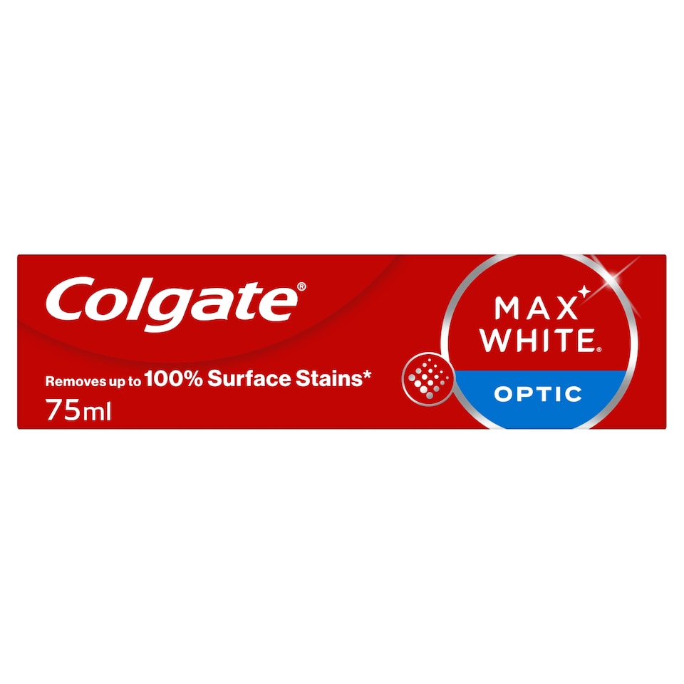 image 1 of Colgate Max White Optic Toothpaste {size}