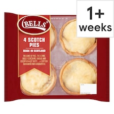 Bells Scotch Pies 4 Pack