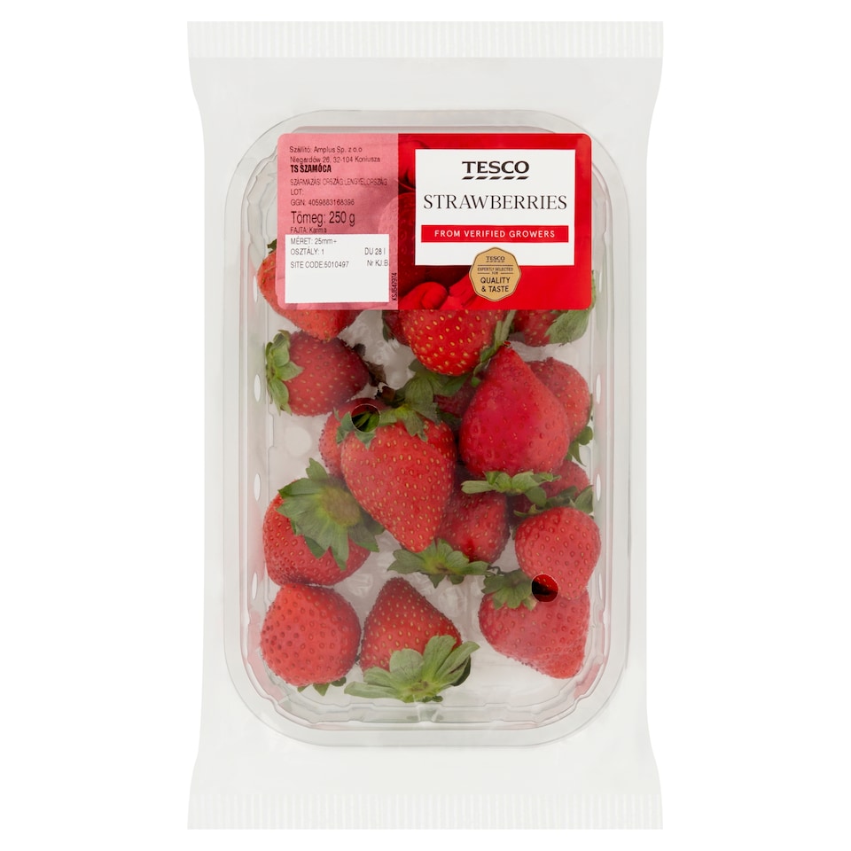 Tesco szamóca 250 g