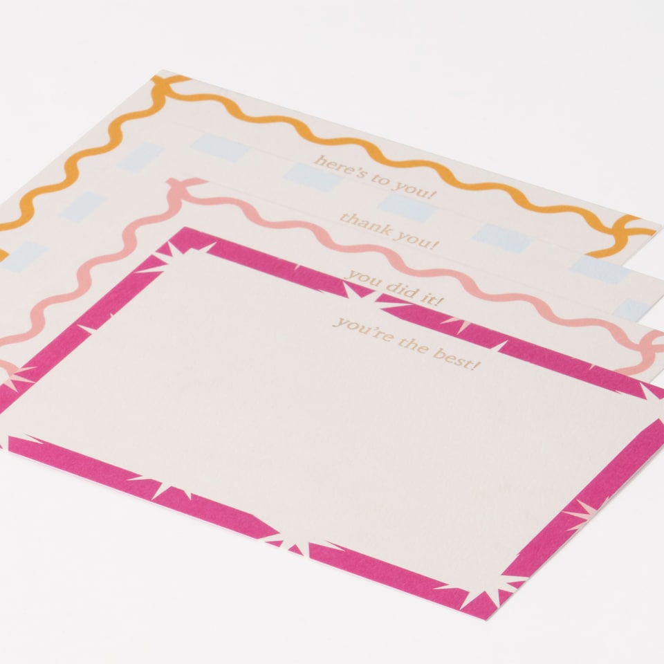 image 1 of Paperchase Notecard & Envelope Set