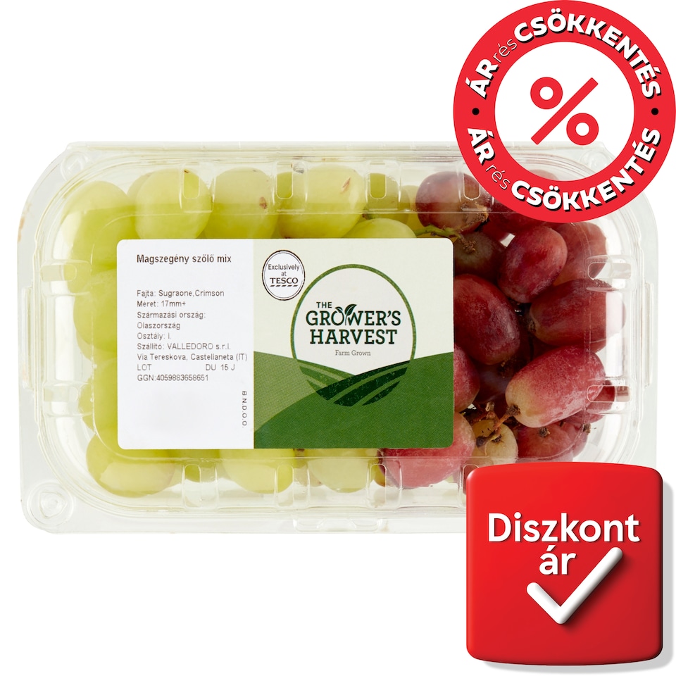 The Grower's Harvest Seedless Grapes Mix 500 g