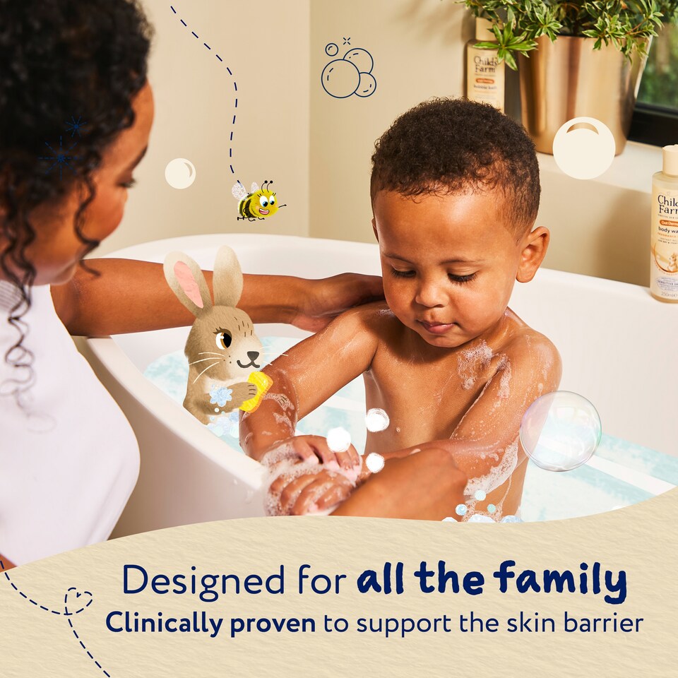 image 1 of Childs Farm OatDerma Body Wash Fragrance-Free 250ml