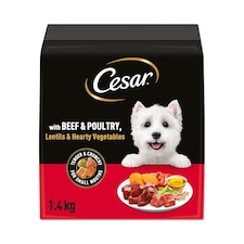 Cesar Dog Dry Adult Beef, Poultry & Vegetables 1.4kg