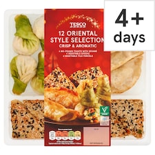 Tesco Plant Chef 12 Oriental Style Selection Pack 220G
