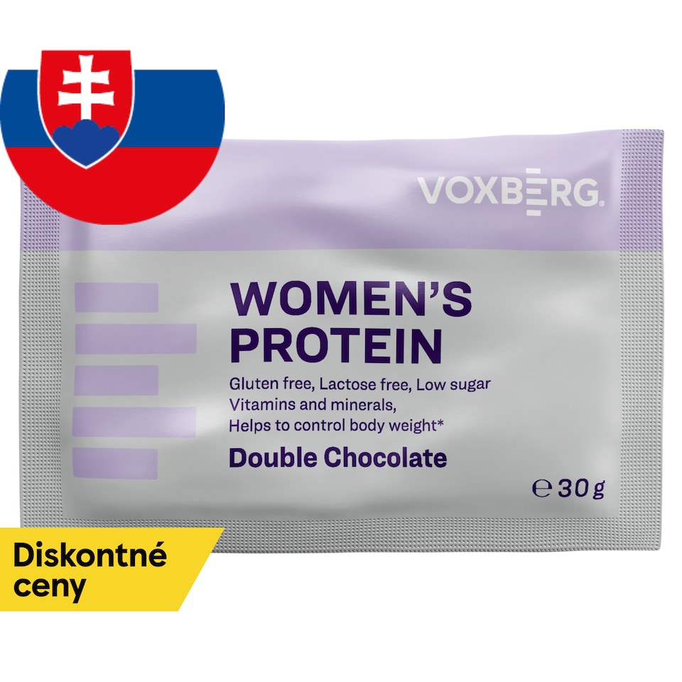 Voxberg Bielkovinový prášok na prípravu nápoja s príchuťou čokolády a bielej čokolády 30 g