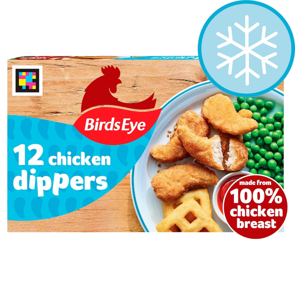 Birds Eye 12 Crispy Chicken Dippers 220g