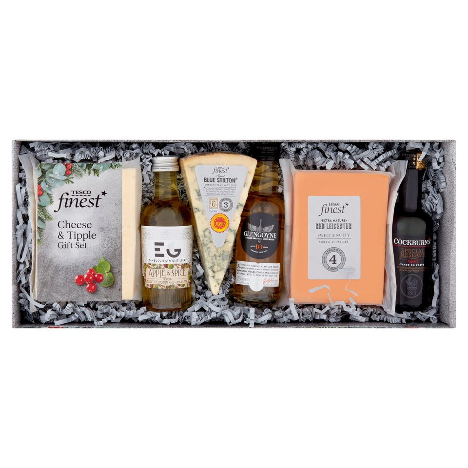 Tesco Finest Cheese & Port Giftset