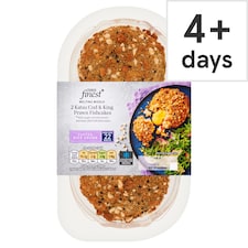 Tesco Finest Melting Middle 2 Katsu Cod & King Prawn Fishcakes 290g