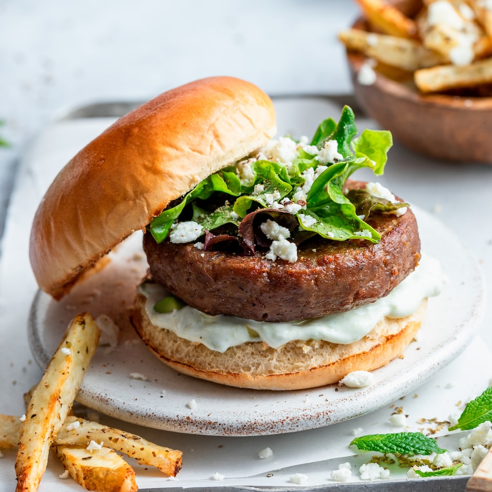 image 1 of Heck Minted Lamb Burgers 2 Pack 320g