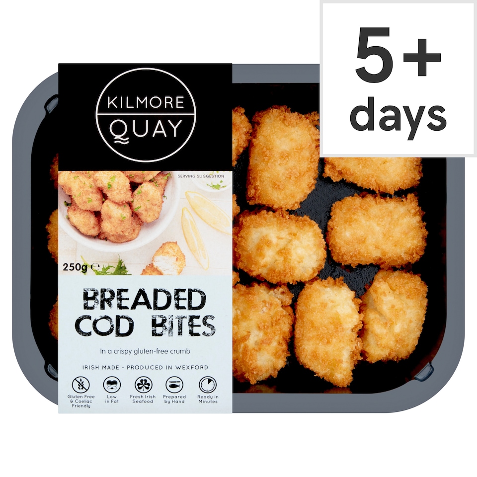 Kilmore Quay Breaded Cod Bites 250g